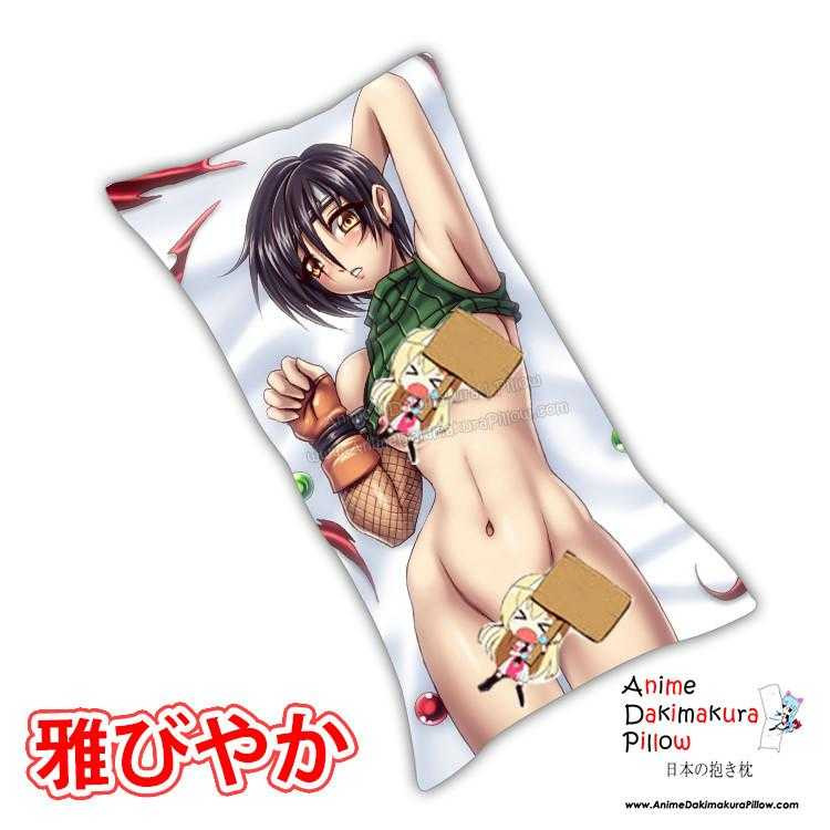 New Tifa and Yuffie - Final Fantasy VII Anime Dakimakura Rectangle Pillow Cover Custom Designer Karosu-Maker ADC247 Anime Dakimakura Pillow Shop